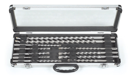 DH-L-11 — 11 pc SDS Plus Drill Bit Set