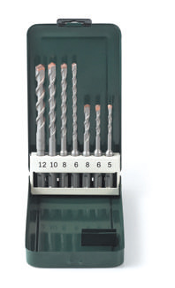 DH-T-07 — 7 pc SDS Plus Drill Bit Set