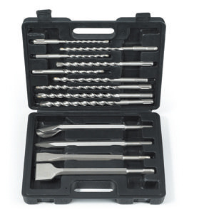 DH-ZS-13 — 13 pc SDS Plus Drill Bit & Chisel Set