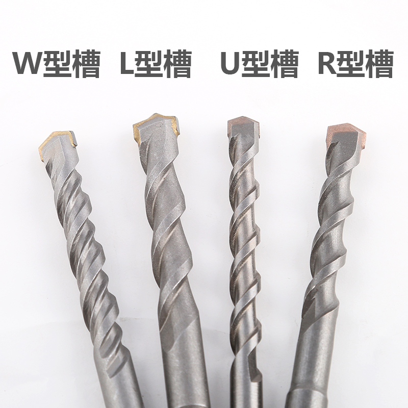 4-Slot Square Shank Hammer Drill Bits view 4